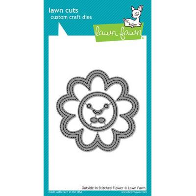 Lawn Fawn Cuts - Outside In Stitched Flower